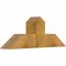 Ekena Millwork Portland Rough Sawn Timber Gable Bracket, Western Red Cedar, 36"W x 13"H x 6"D x 6"F, 9/12 Pitch GBW036X13X0606POR00RWR - alternate 4